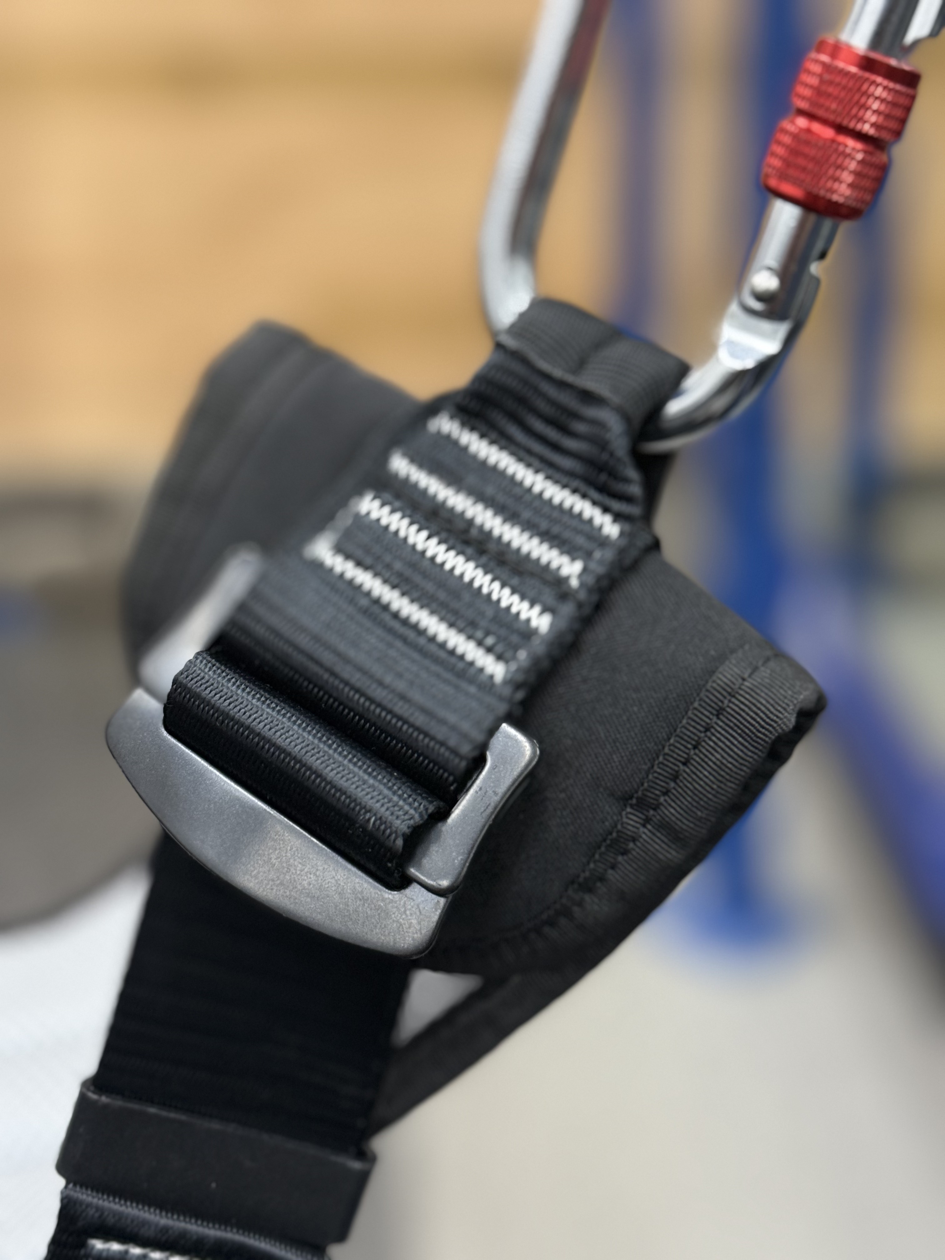 Buckle and padding